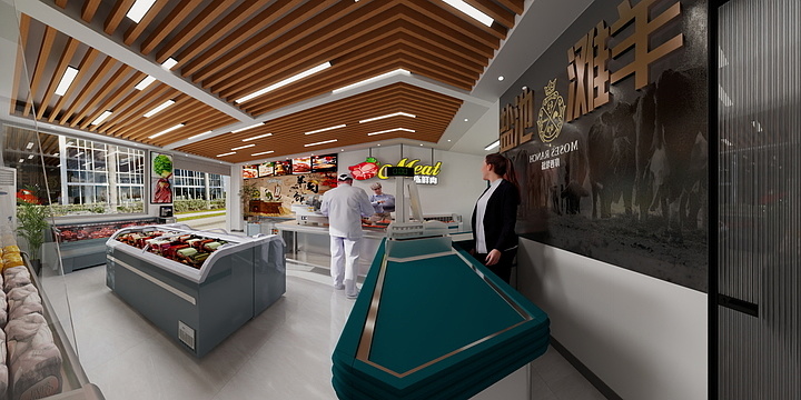 space亮-滩羊速递-装修设计方案