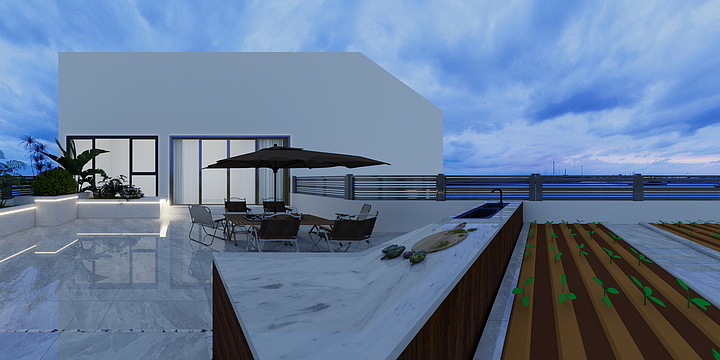 简图全案设计-马女士花园-装修设计方案