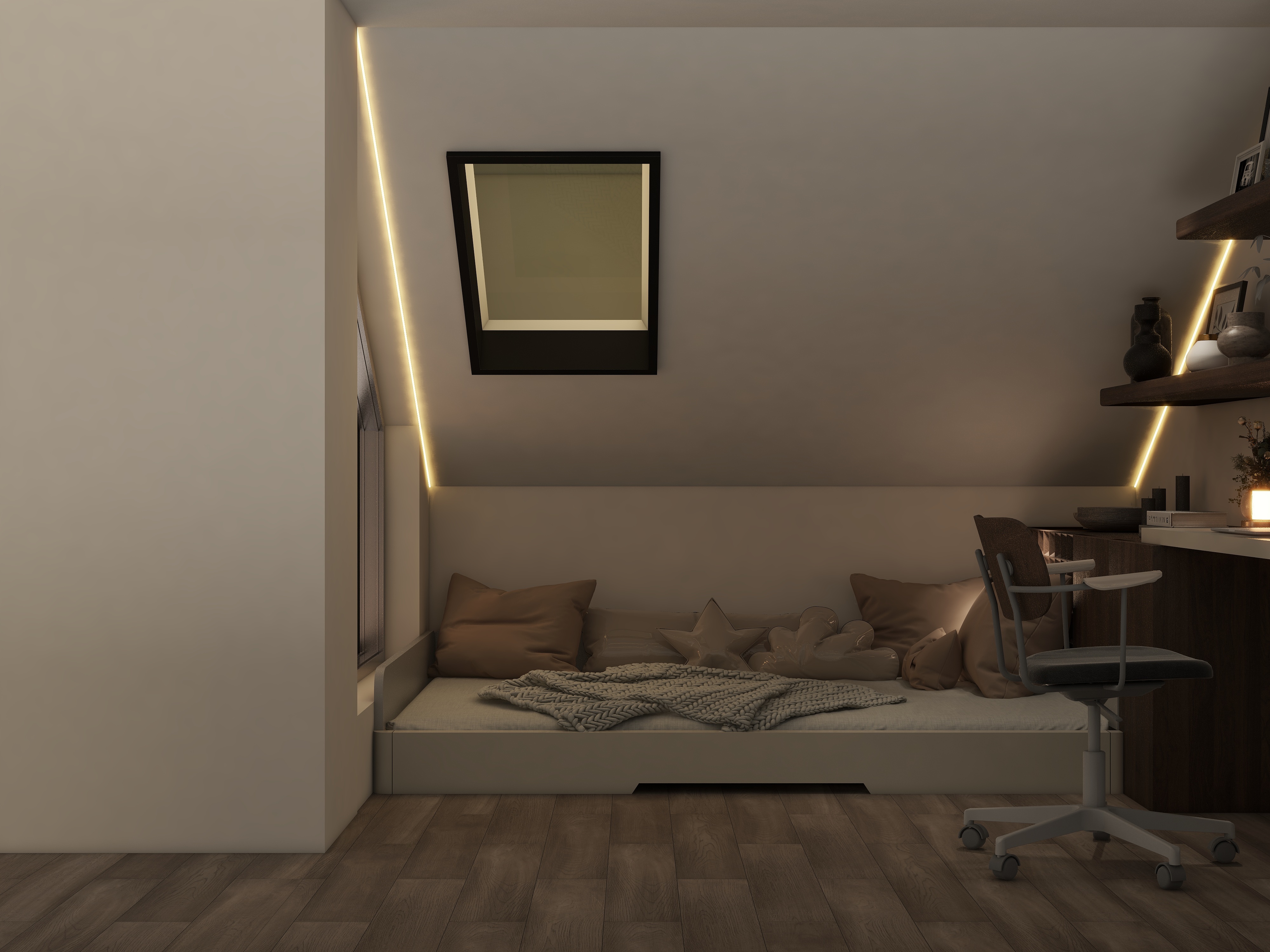 设计师珂源-保利清能西海岸y17栋侘寂93㎡2室装修效果图