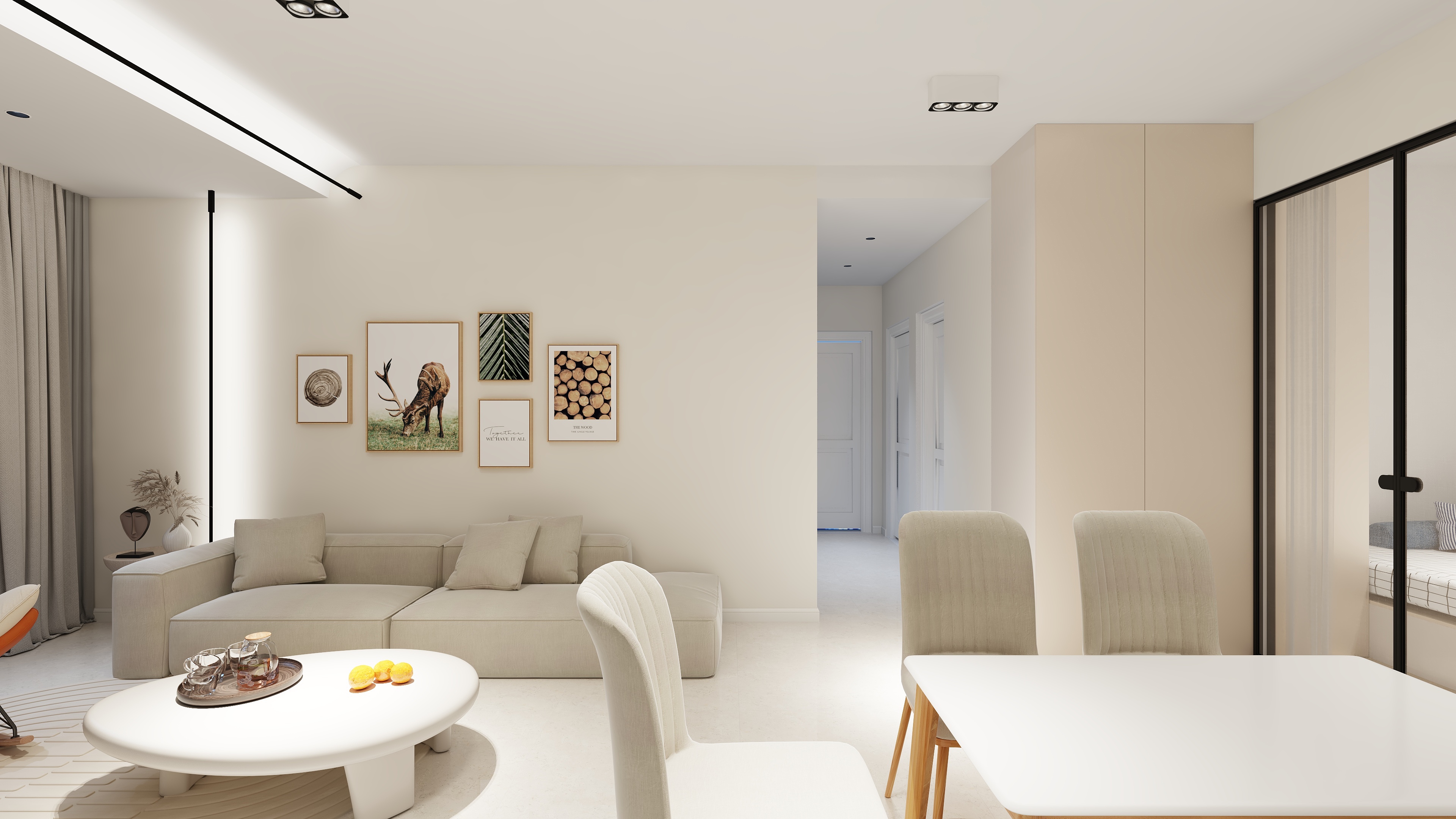 陈小花ly-时代广场101M²-装修设计方案