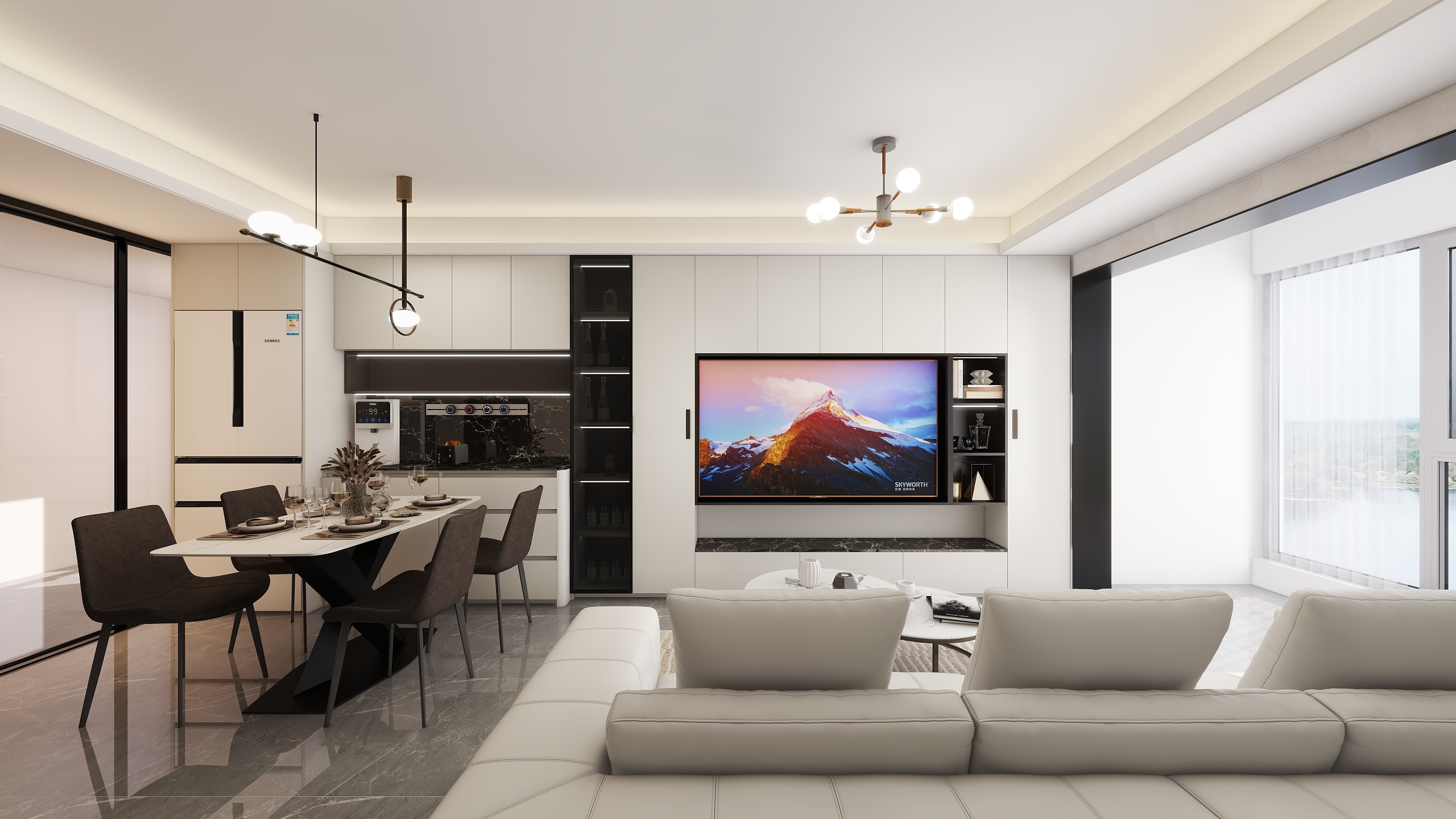 意风全案整装设计-武地融创御央首府75㎡2室-装修设计方案