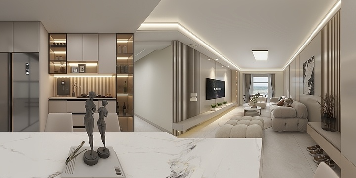 张恒-绿洲8号-装修设计方案