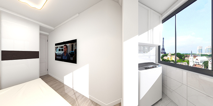 华满-装饰-水上新村14-204-装修设计方案