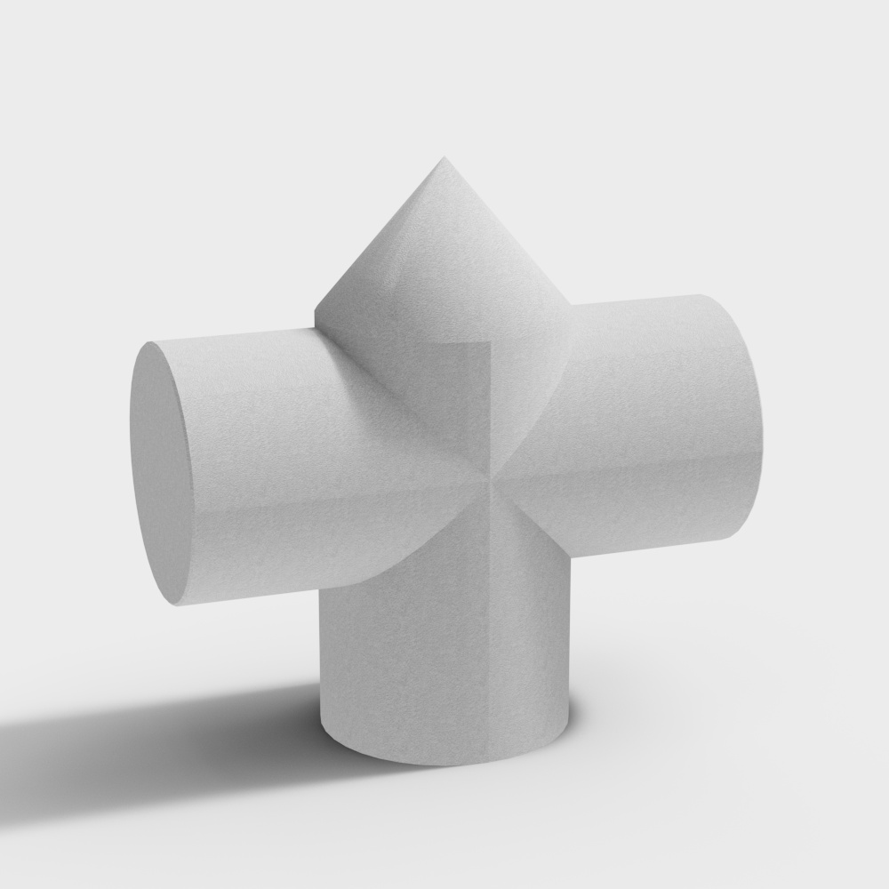 现代组合膏像3D模型