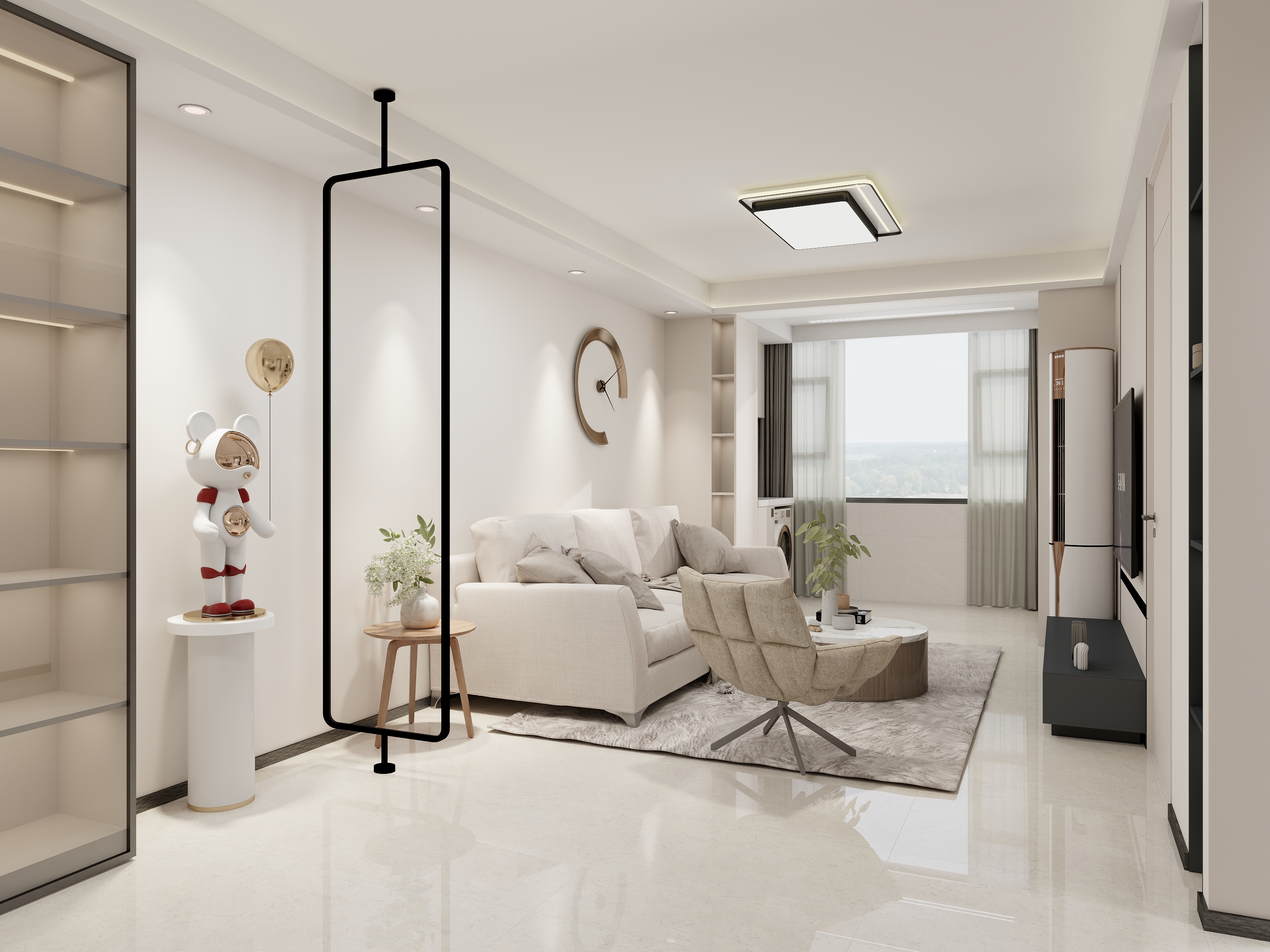 強仔设计师-75㎡2室-装修设计方案