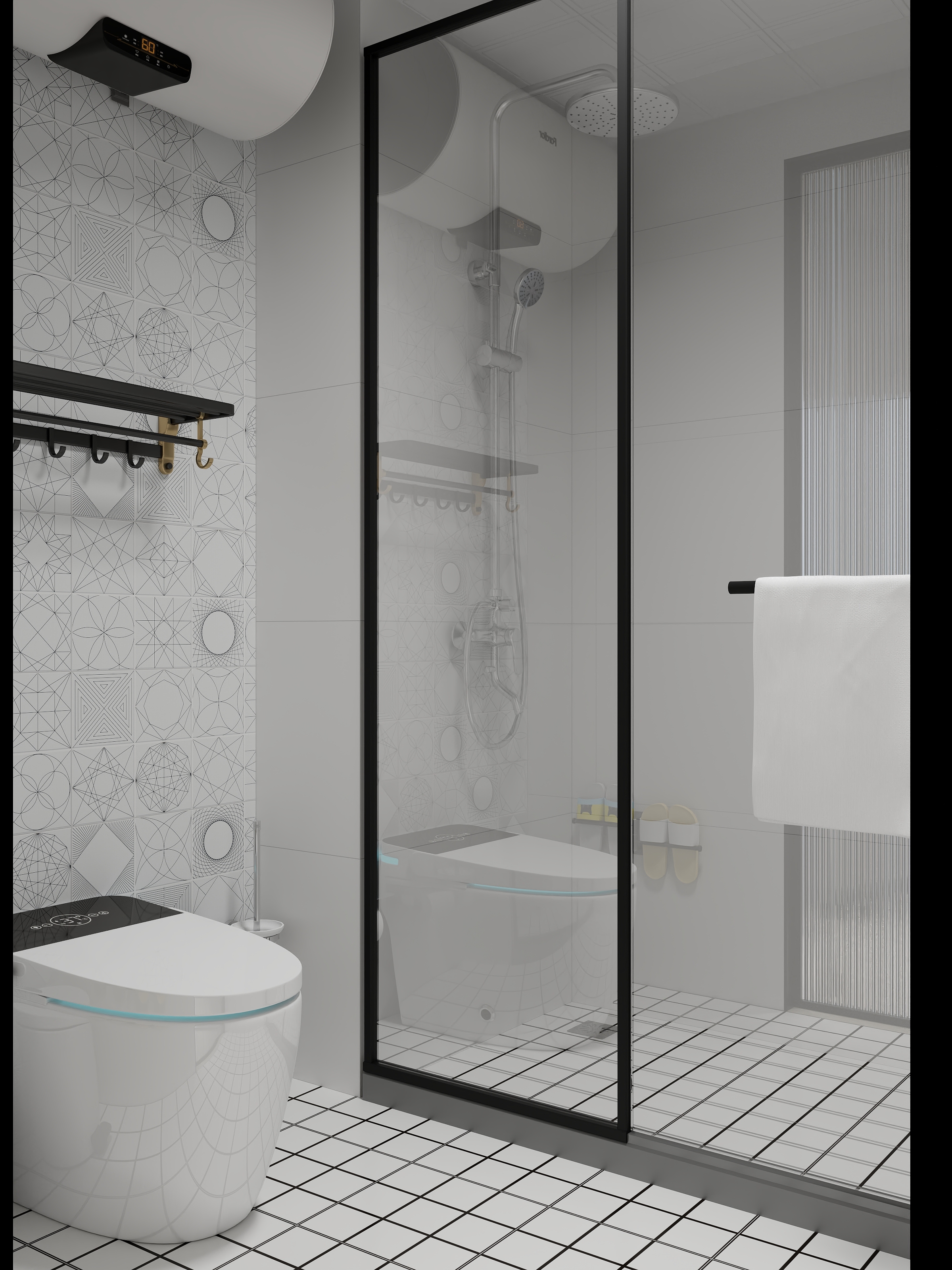 強仔设计师-75㎡2室装修效果图