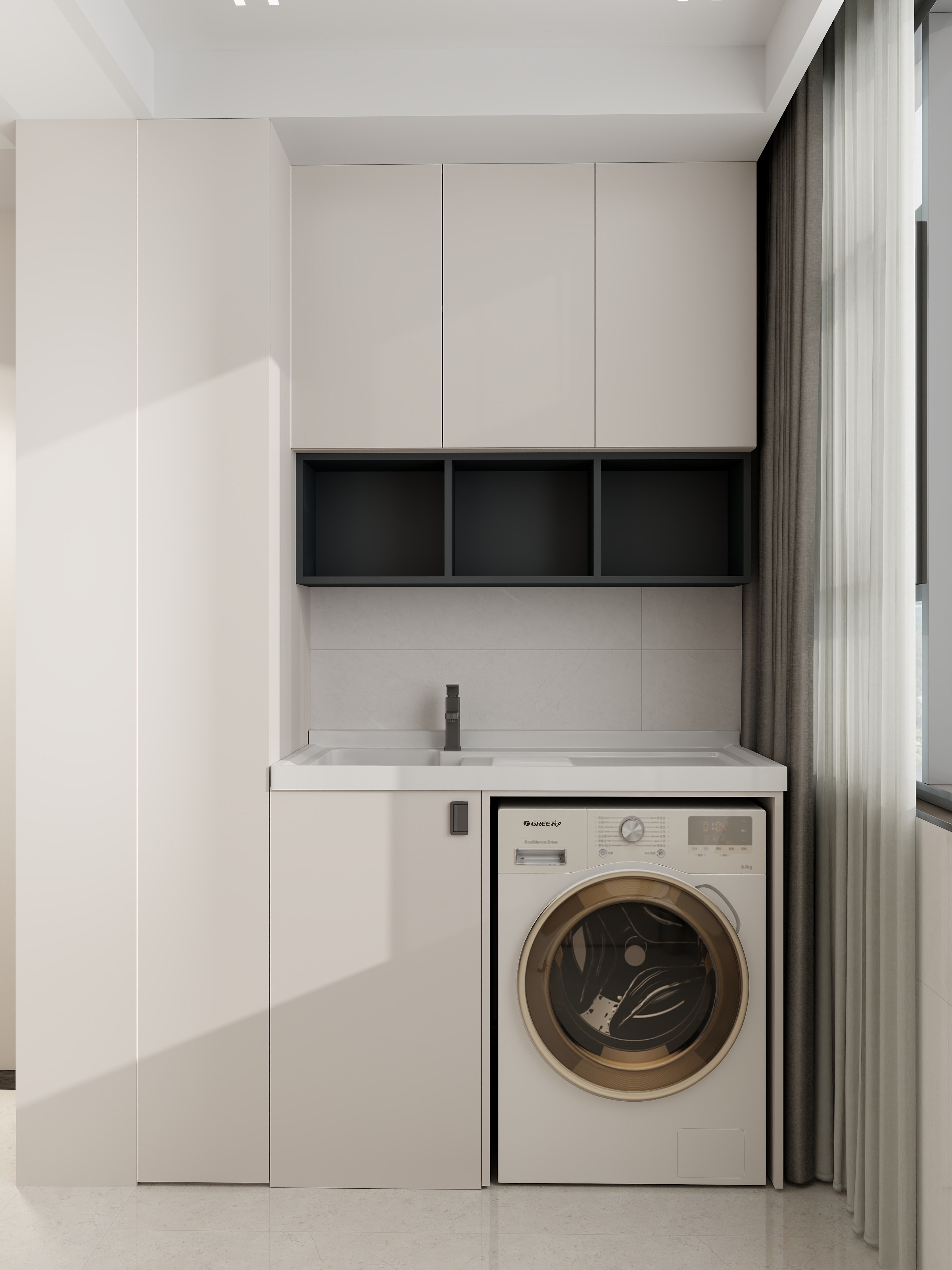 強仔设计师-75㎡2室装修效果图