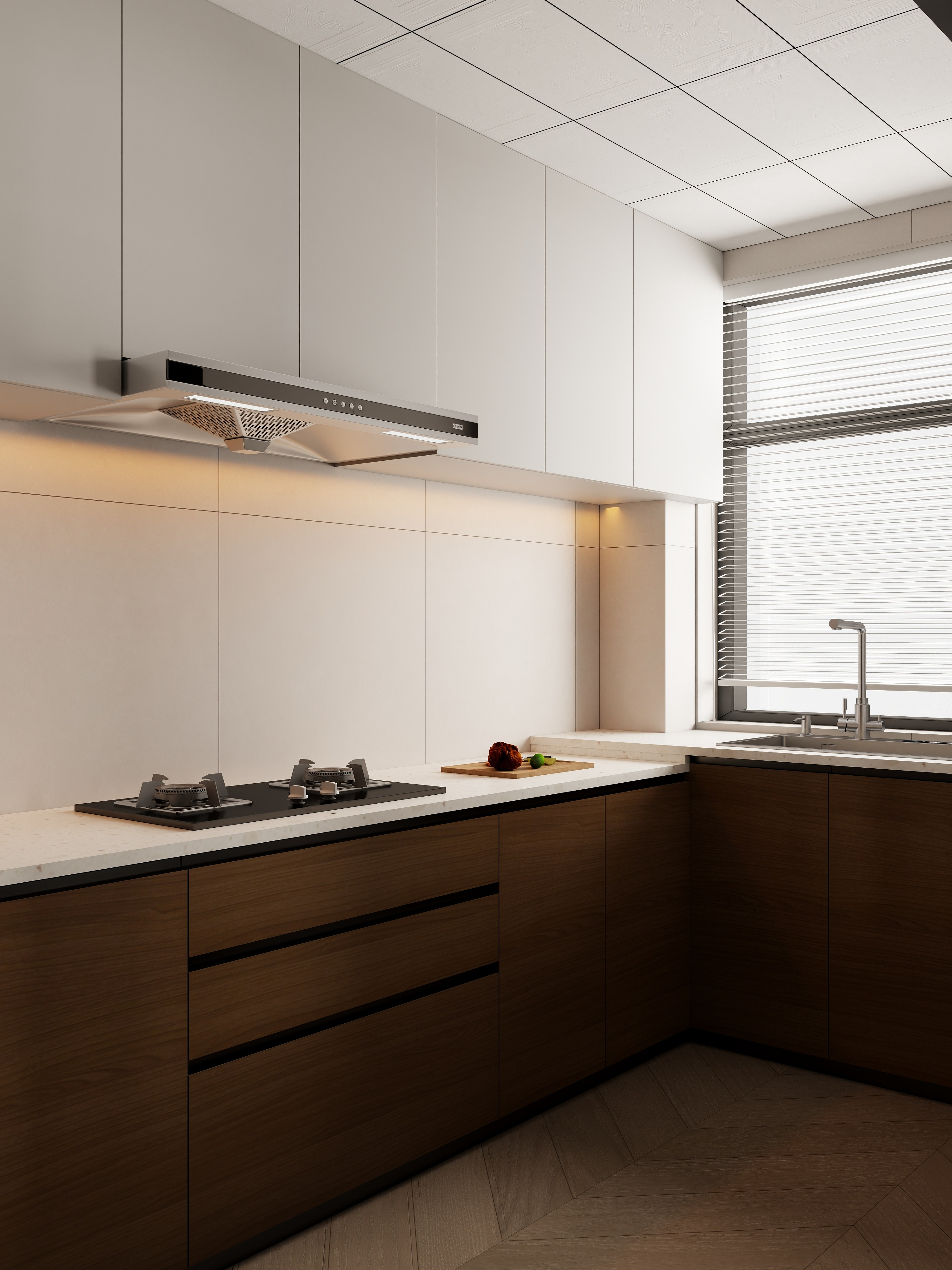 有点设计事务所-中粮瑞府123㎡装修效果图