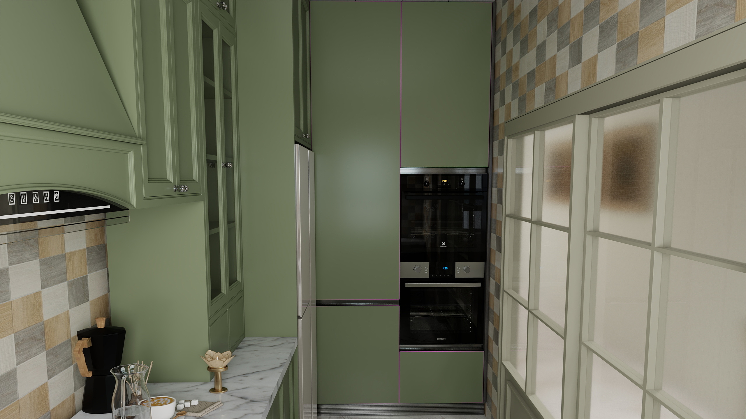 CarsonqBgx-融创海逸长洲一期98平装修效果图