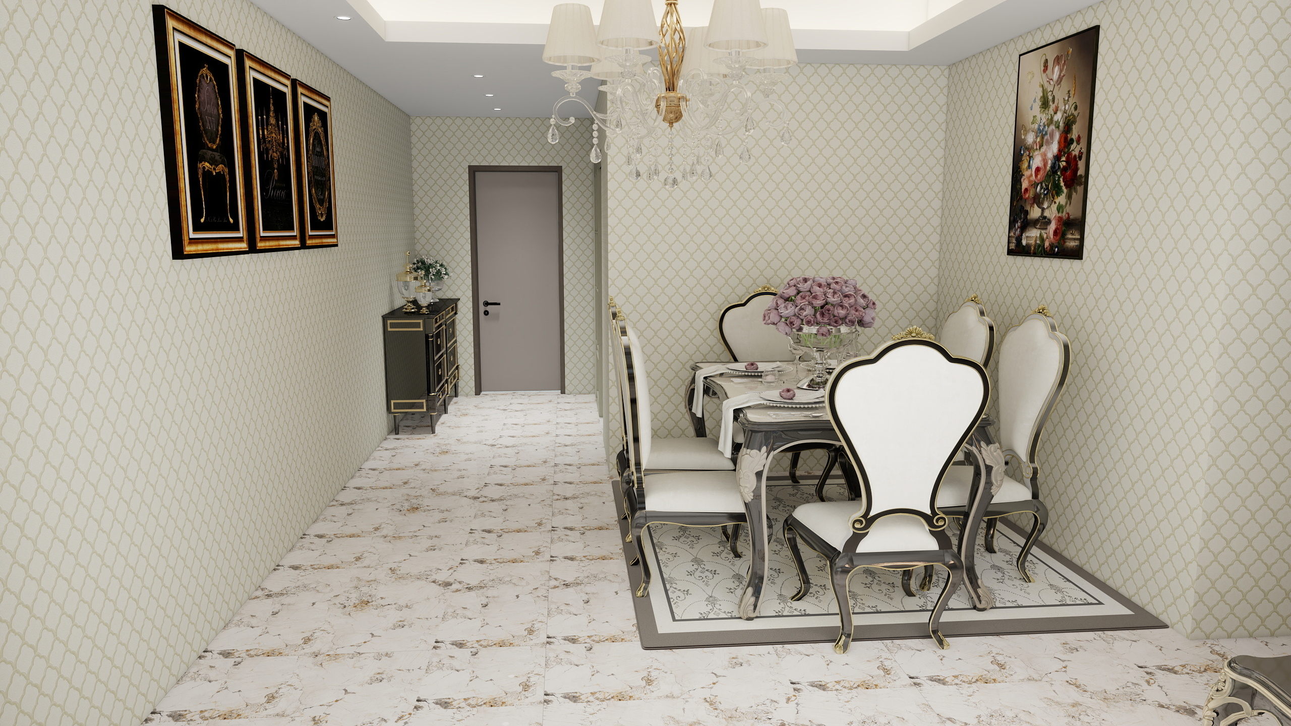 CarsonqBgx-融创海逸长洲一期98平装修效果图