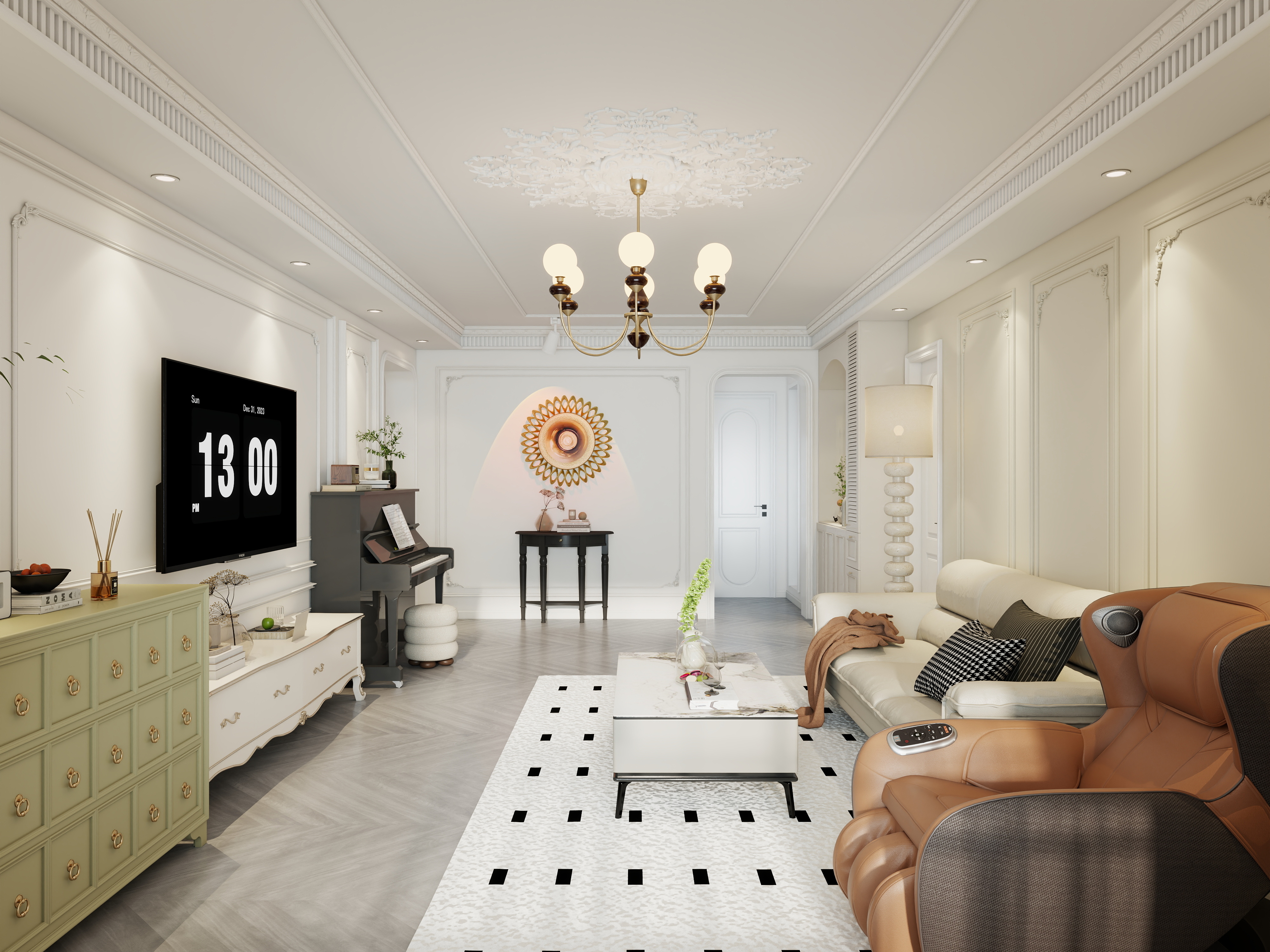 四月蚂蚁子弹飞-大雄城市花园-装修设计方案