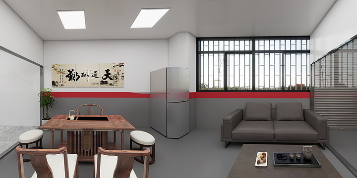 周鹏-西区科技园李总厂房方案-装修设计方案