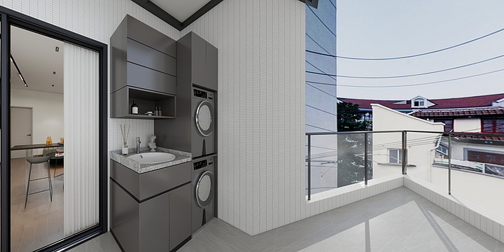 健宏装饰梁伟健-横东自建房加建-装修设计方案