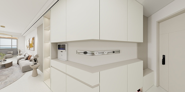 设计师冷如宾-七里河区保利天汇弗兰克-装修设计方案