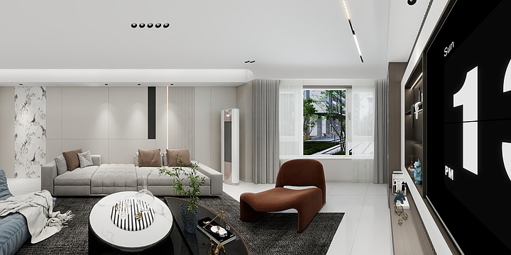 繁华-流年印-河西名邸2-1-1142赵女士-装修设计方案