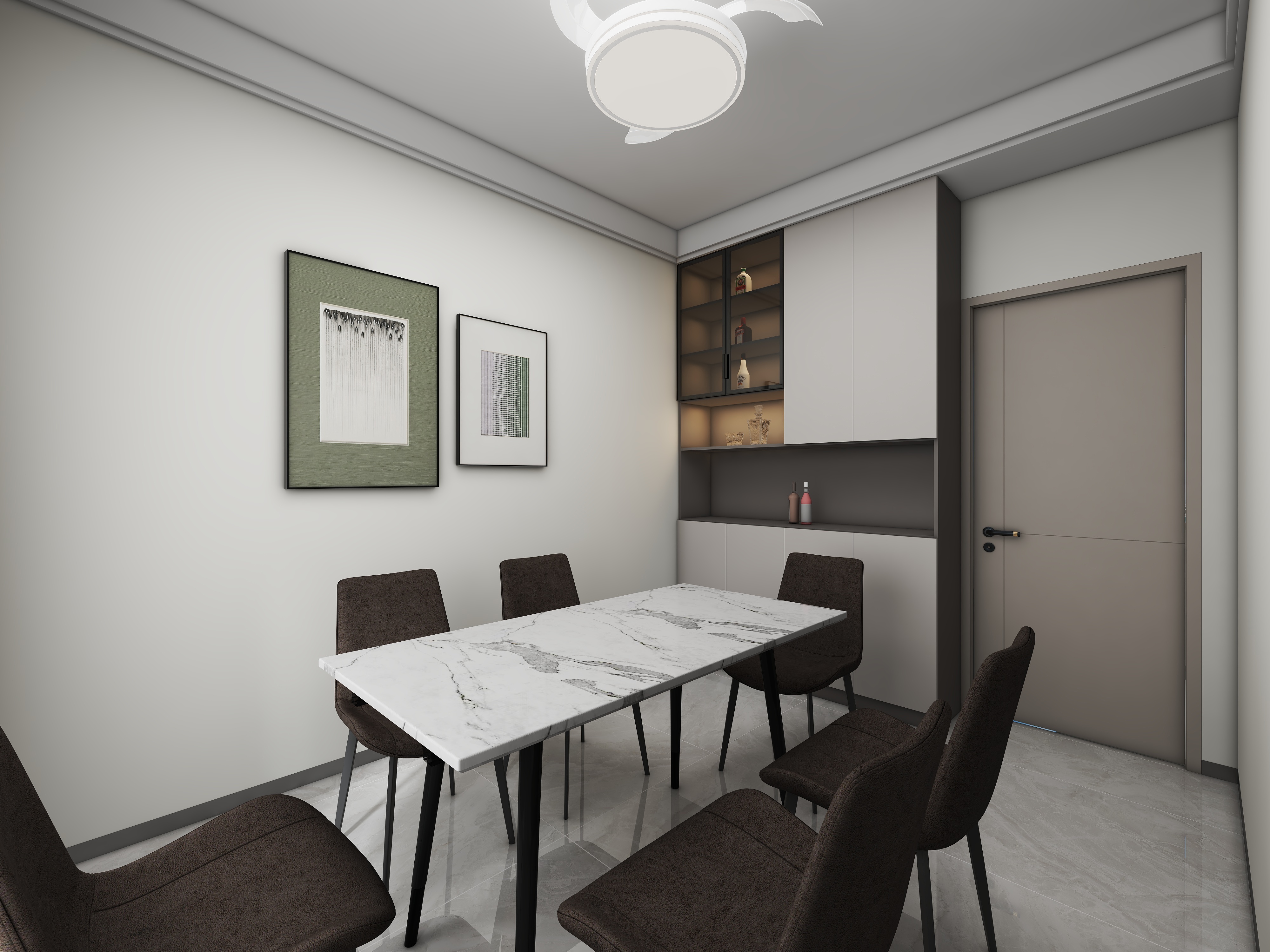 车春鹏-小白装饰-恒信大都会装修效果图