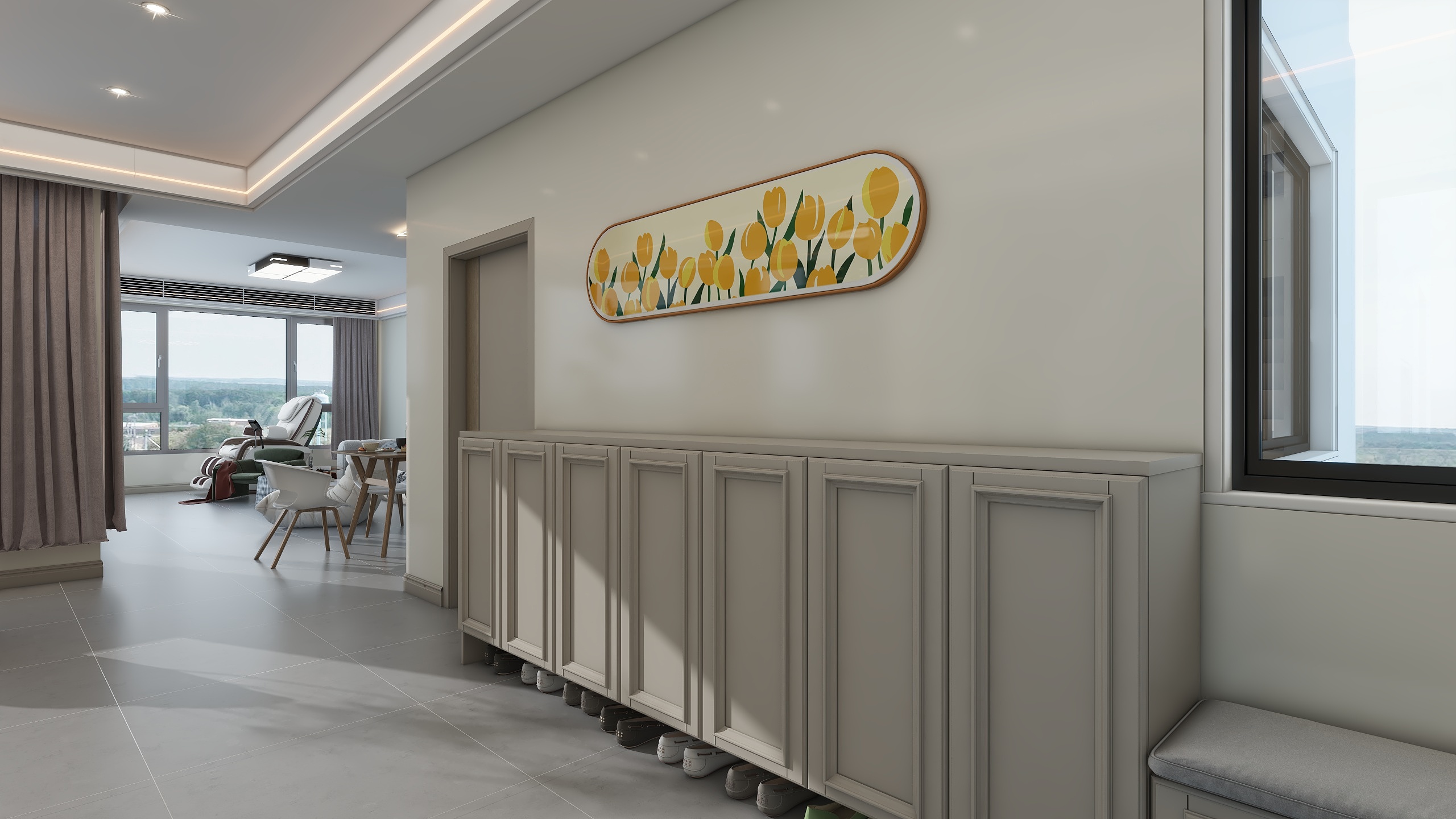 讲风-天津大洋房装修效果图