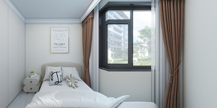 确山县光明装饰中心-禹州金地世家 平面图-装修设计方案