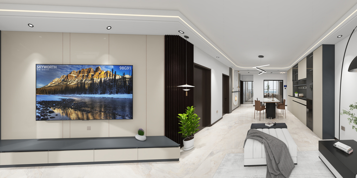 兔宝宝高定责任有限公司-碧桂园1号楼2单元1604-装修设计方案