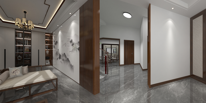 筱草AUAk-355㎡4室-装修设计方案