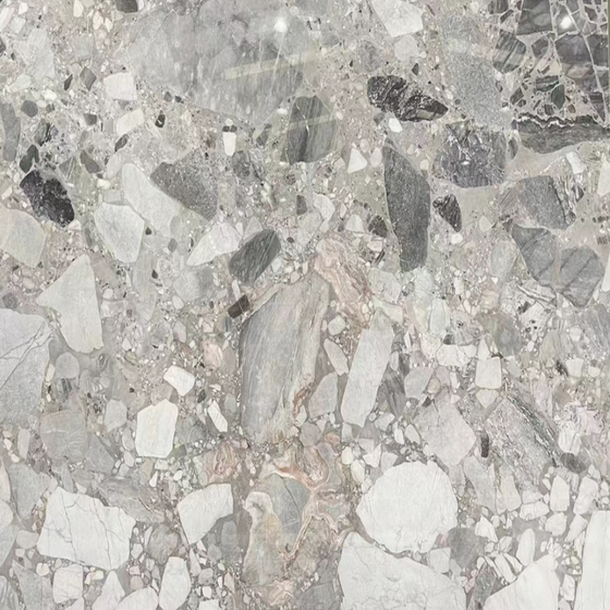 Oreo Gray Marble Material Design 3D Model