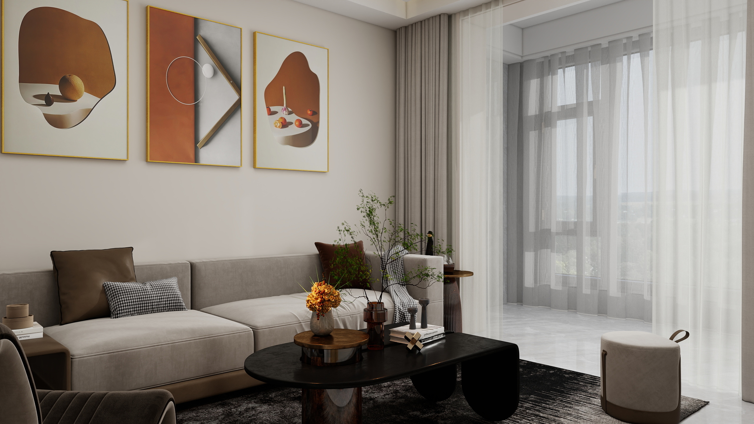 巾木设计工作室-北京83㎡房子-装修设计方案