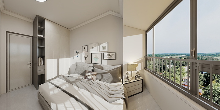 南雄市品阁装饰工程有限公司-九龙明珠5栋2603房-装修设计方案