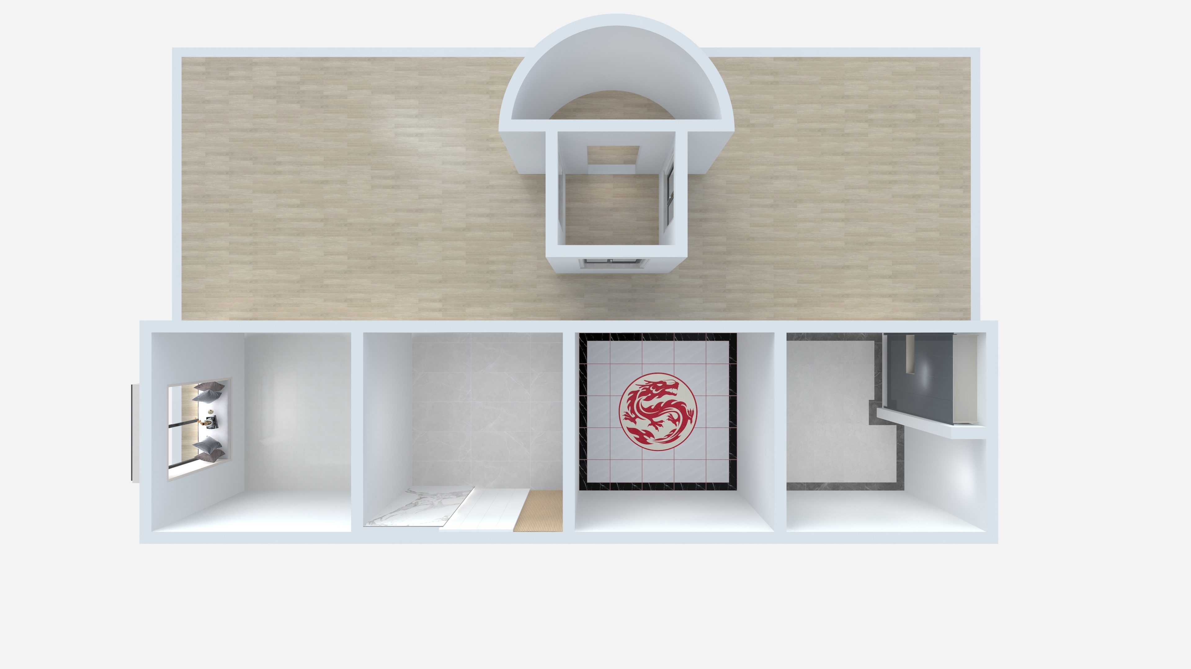 婧安-婧安-中级实操考核户型-装修设计方案