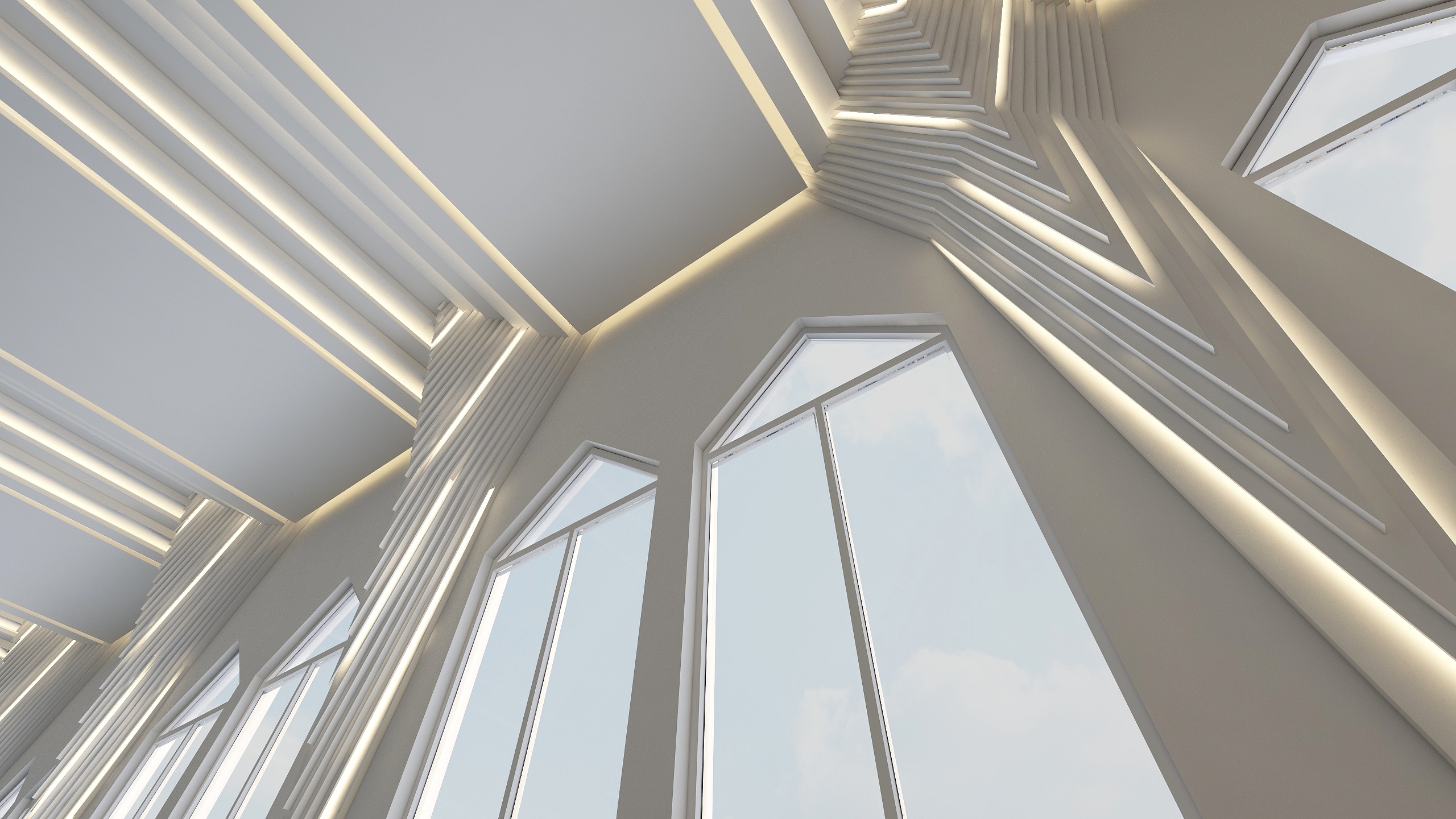 墨指山人-开封基督教施恩堂-装修设计方案