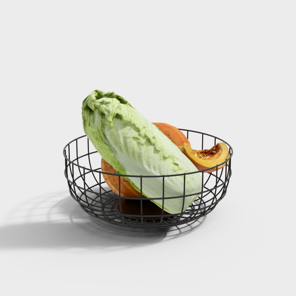 蔬菜组合篮子摆件