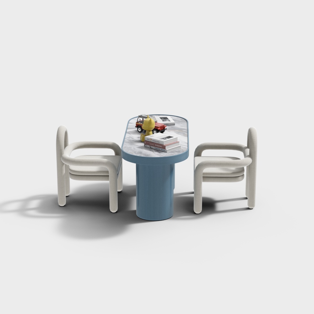 儿童桌椅(2021)3D模型