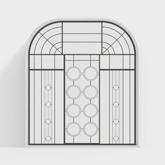 European Round-Arch Window