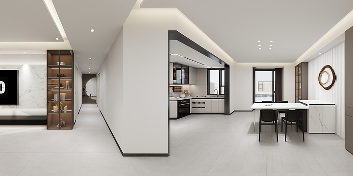 室内装修设计佳佳-中间户型-装修设计方案