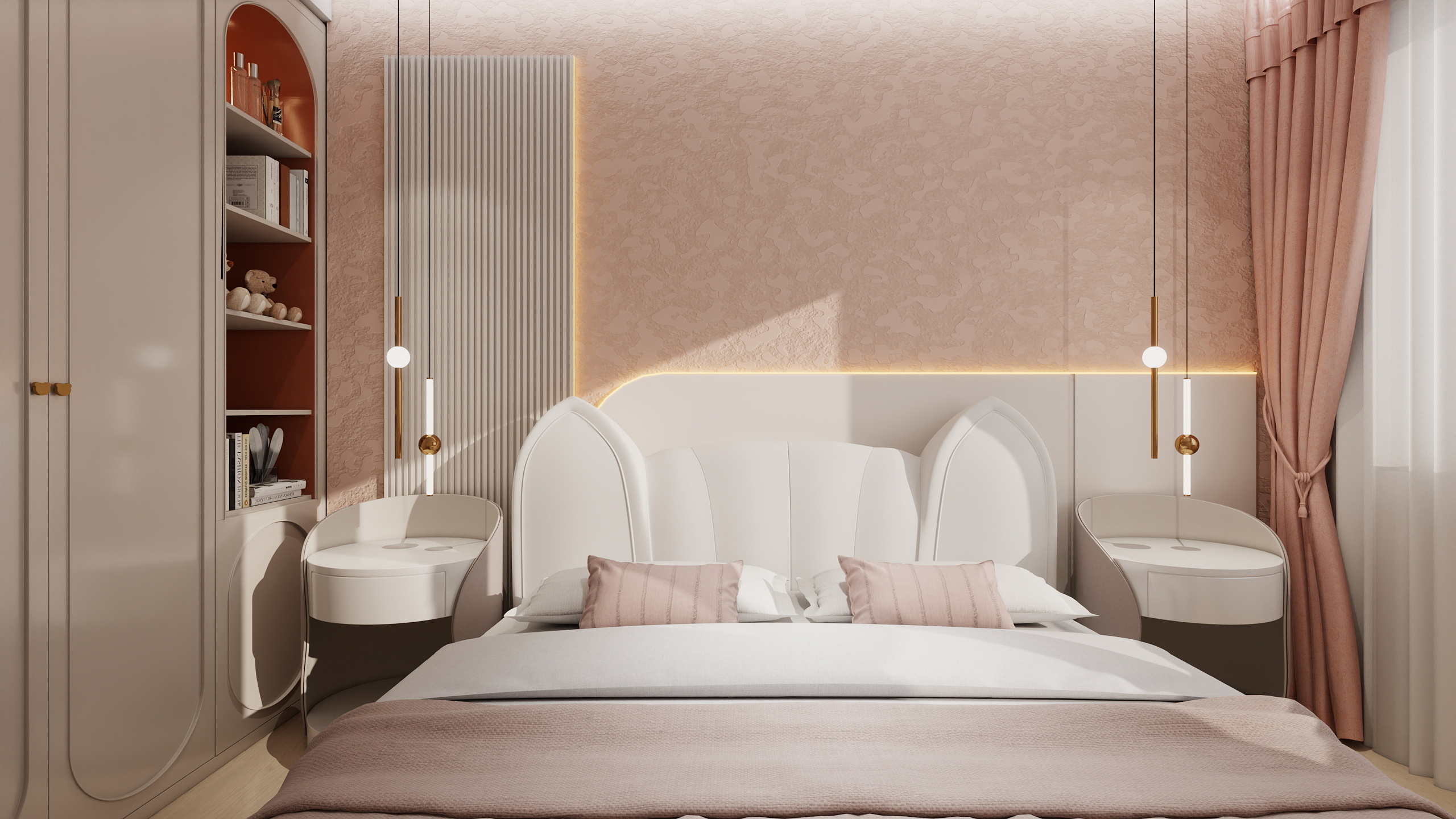 李会荣-海德公园82㎡1室-装修设计方案