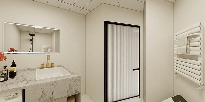 乐宝设计-中广尚城 -火先生-装修设计方案