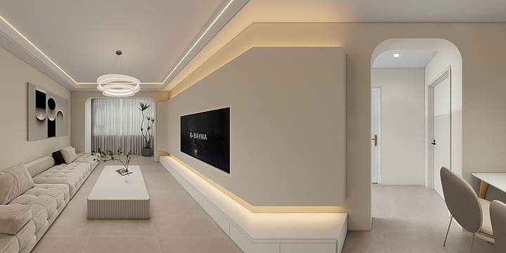 室内设计祁淇-凯逸家园80-装修设计方案