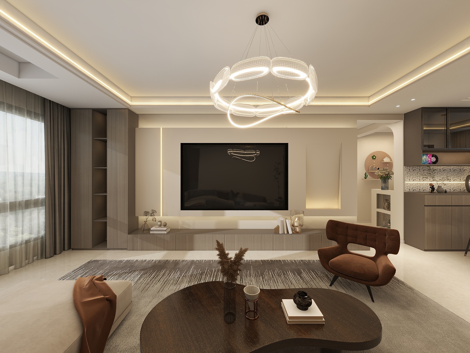 宋雯霞-97㎡2室-装修设计方案