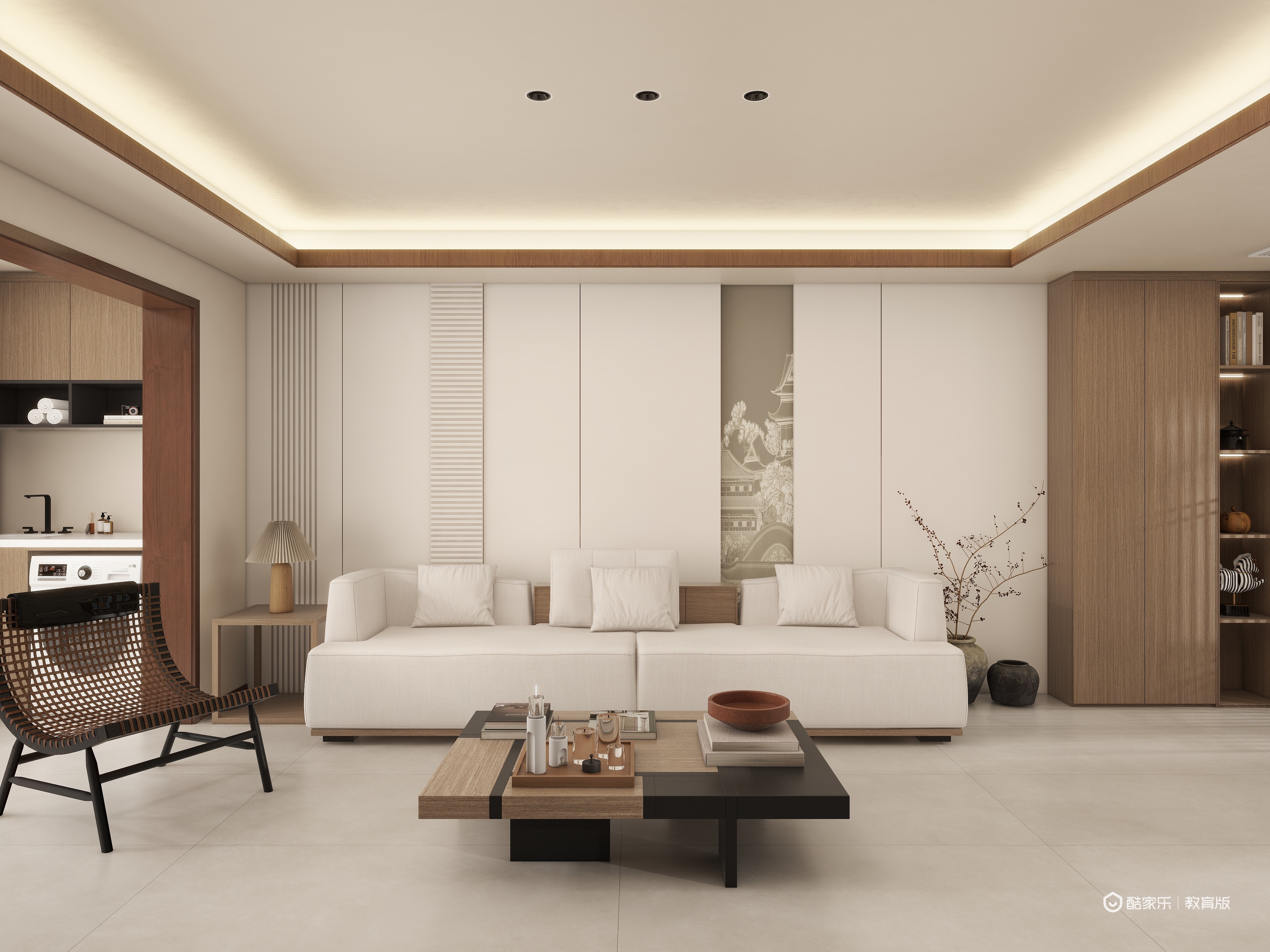 萌哩看海-蟠龙小区141㎡4室-装修设计方案