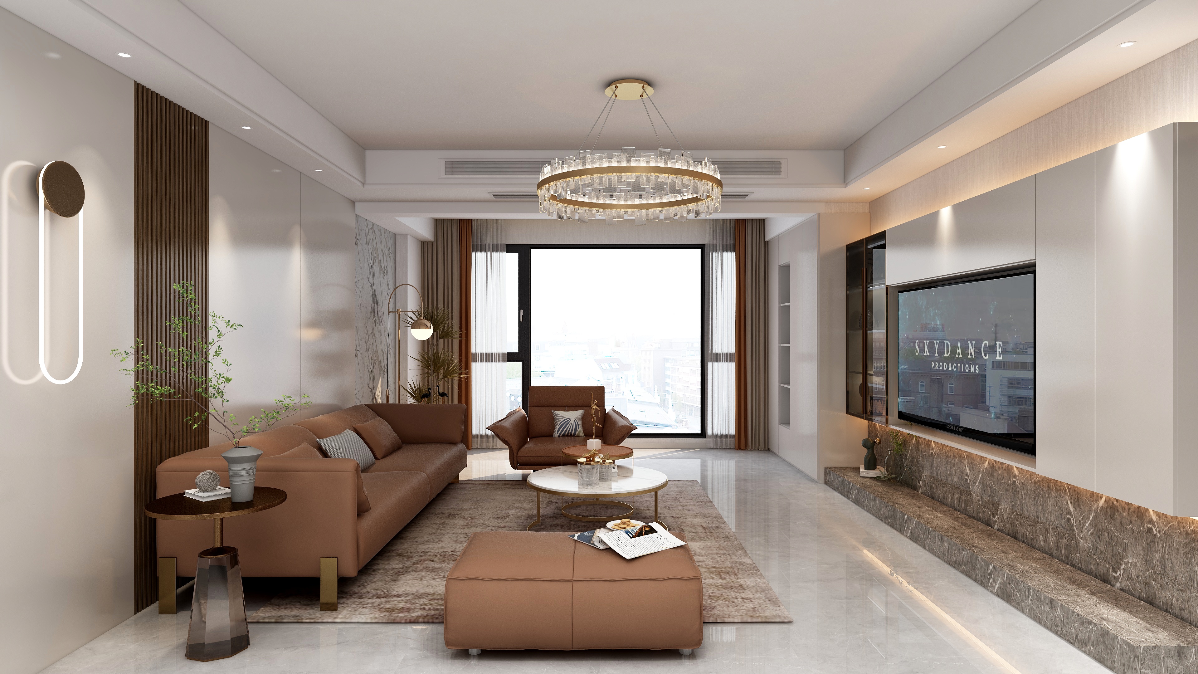 大珂临枫-龙泉云璟1-204-136平 现代轻奢-装修设计方案