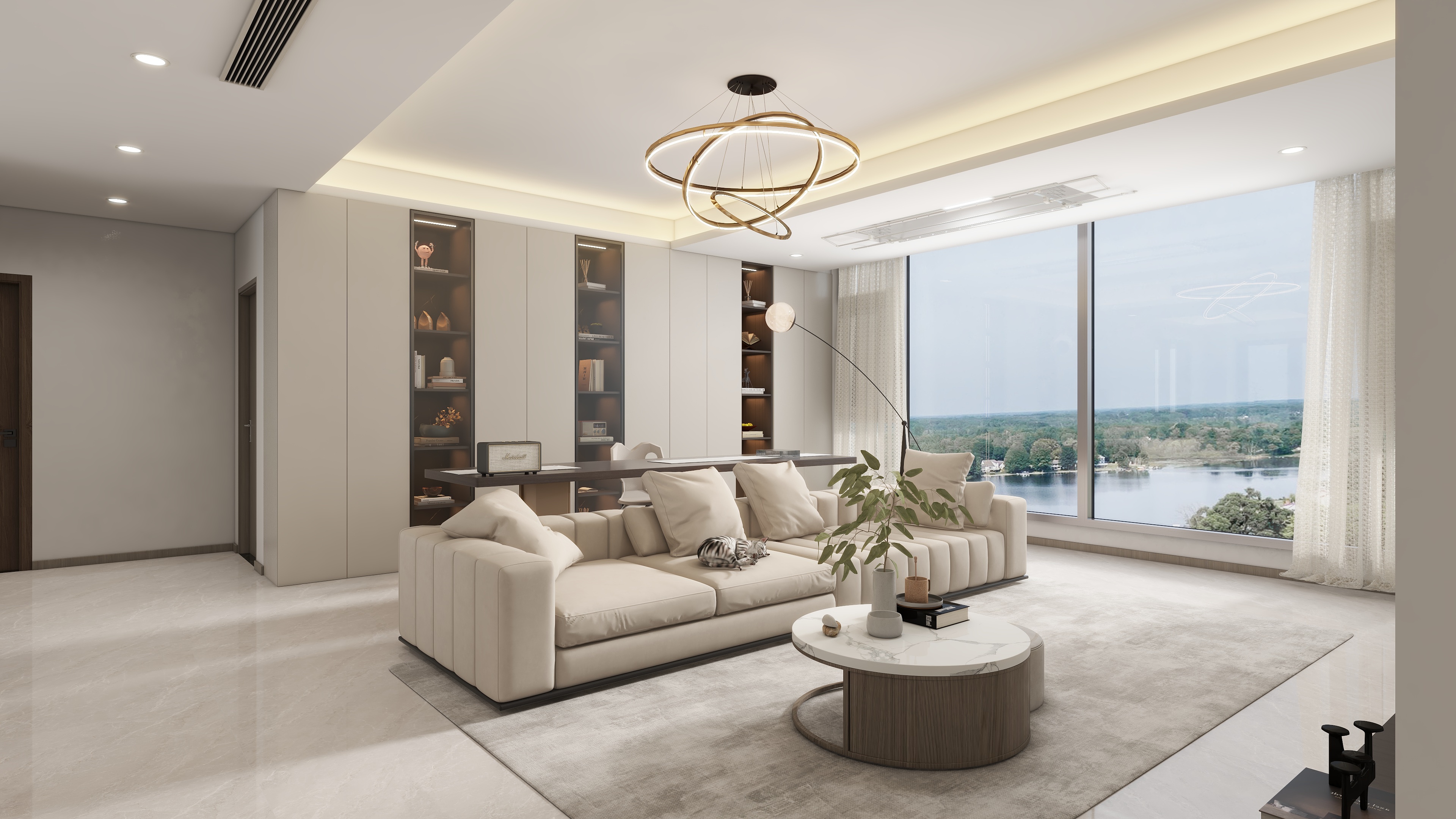 别急做事情慢慢来-浅山风华 效果图-装修设计方案