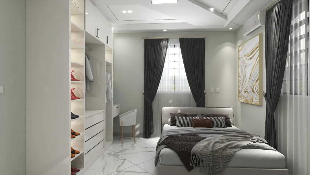 joenerly612的装修设计方案:Simple customized Bedroom