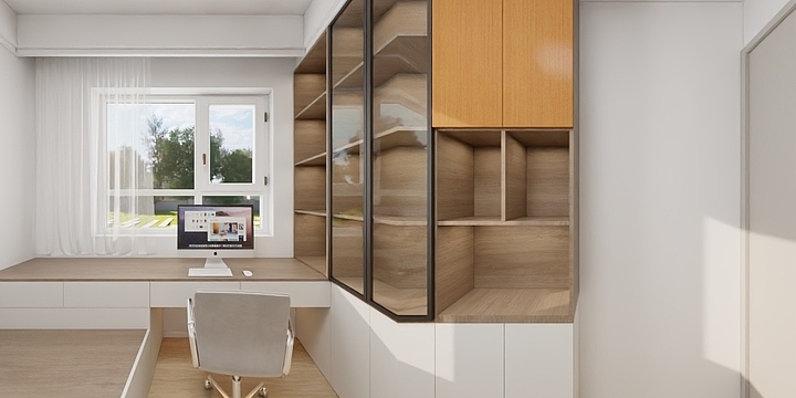 门志新-现代两室-装修设计方案