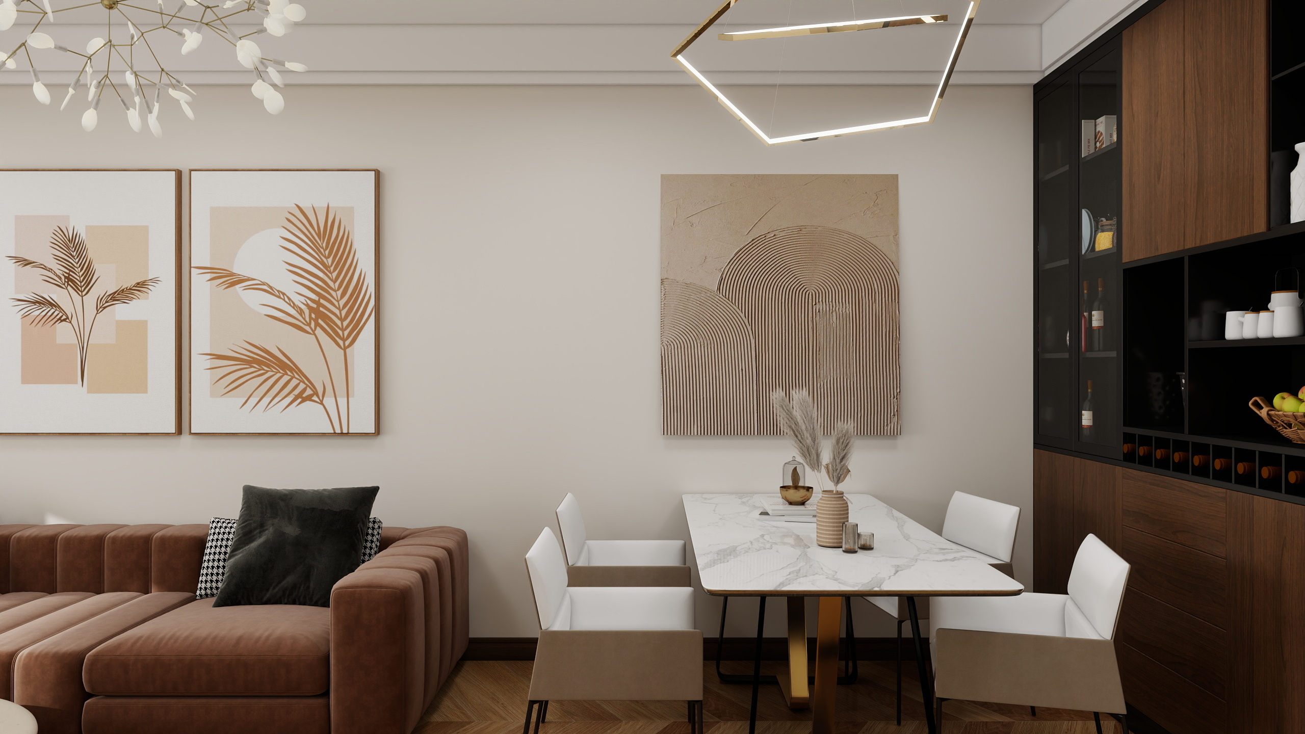 设计师--吴祖涛-海德公园85㎡3室-装修设计方案