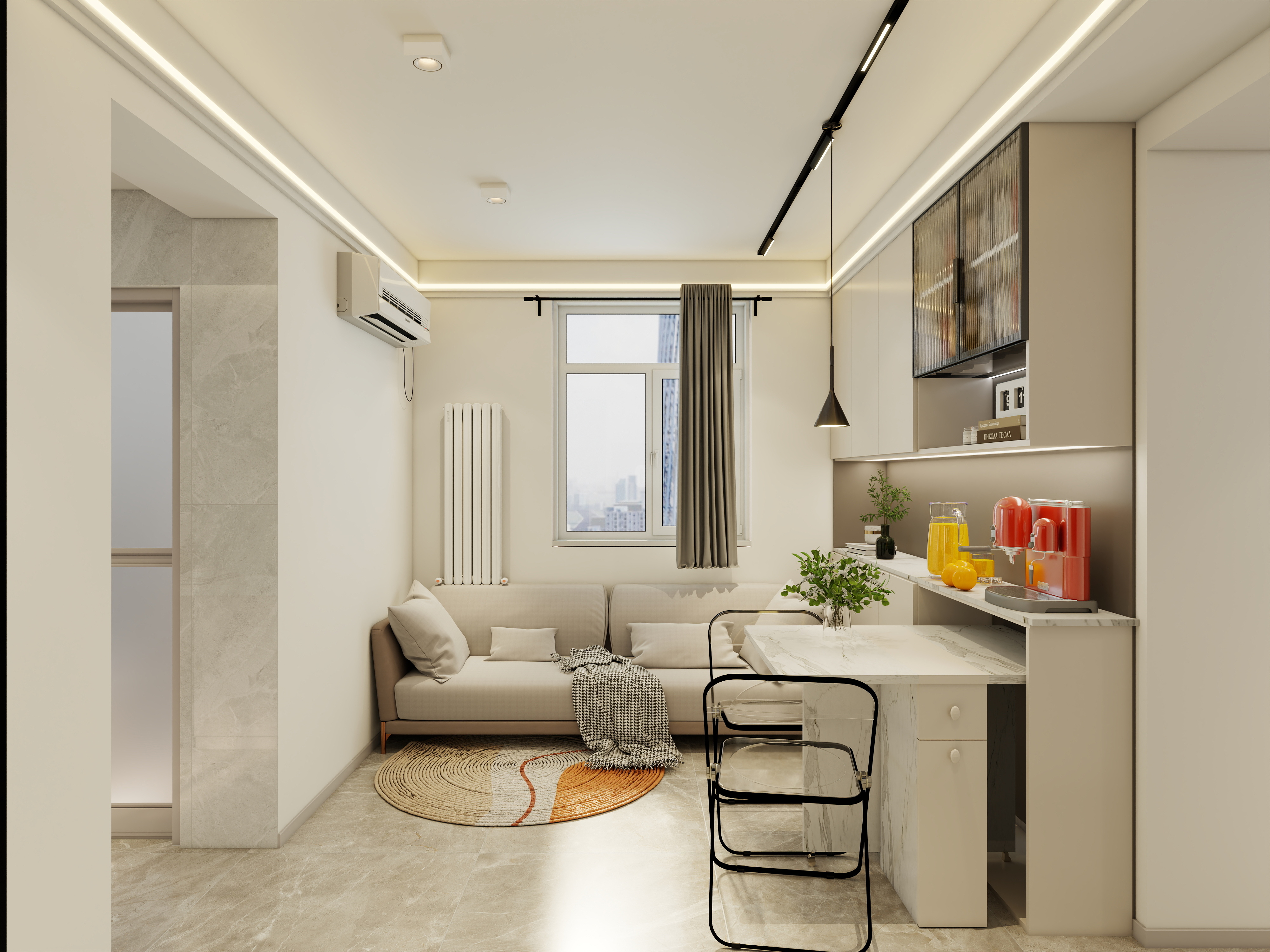 四月蚂蚁子弹飞-人民检察院家属宿舍-装修设计方案