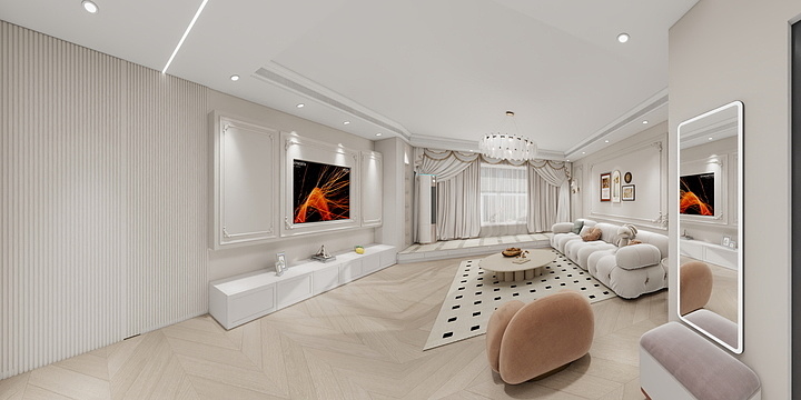 小米1015-大众翡翠城-装修设计方案