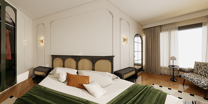 vivian婷-美式复古-装修设计方案