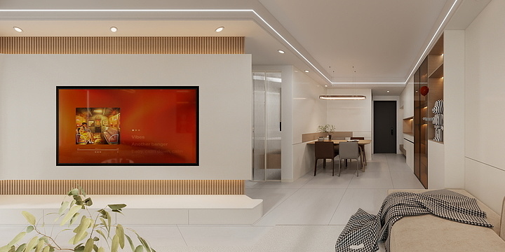 高航-壹城中心-85平-装修设计方案