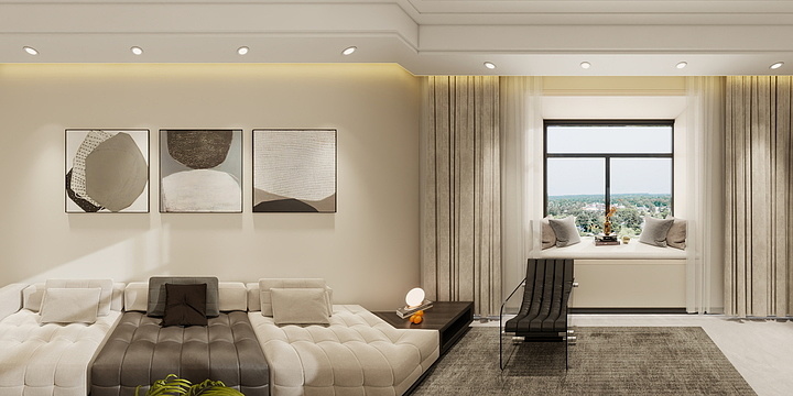 赵县万华无醛整装-三室简约风格-装修设计方案