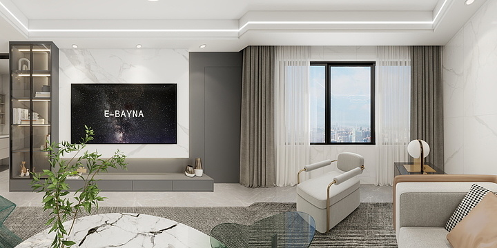 向往kaBa-王府井8-1-1004-装修设计方案