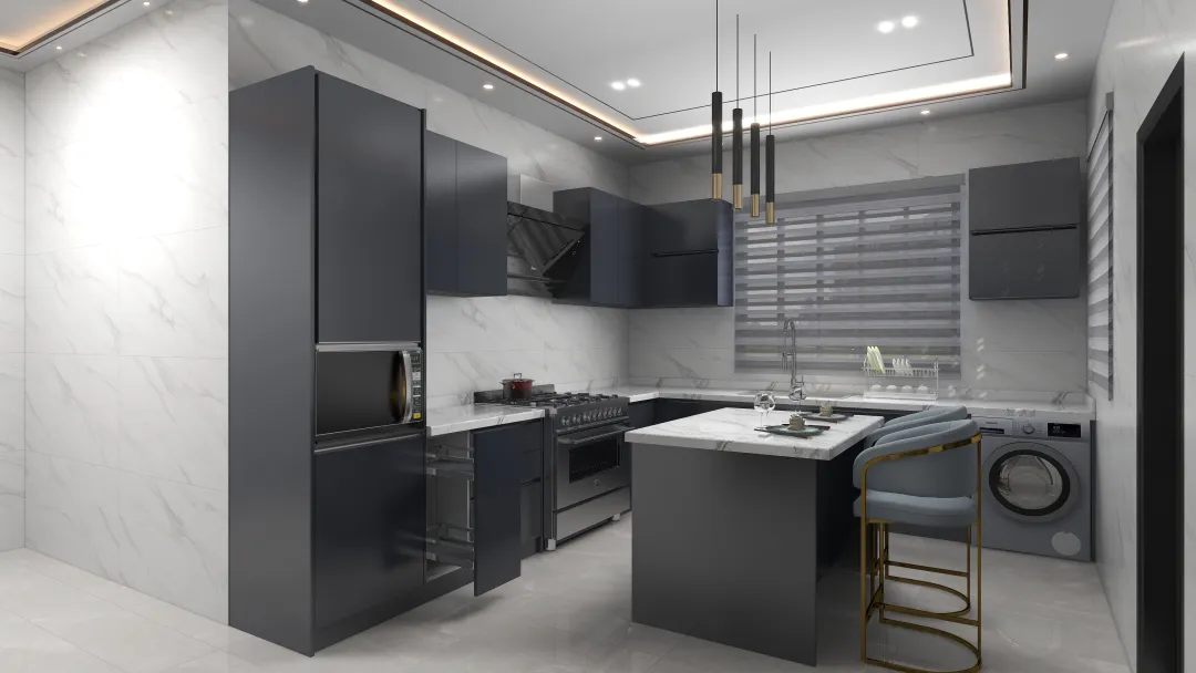 joenerly612的装修设计方案:Simple customized kitchen